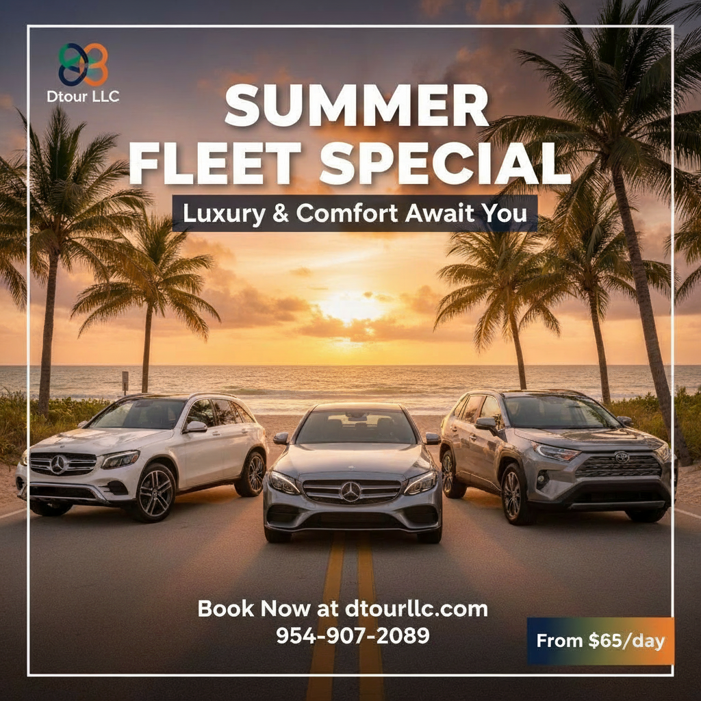 Dtour LLC Full Fleet Summer Special