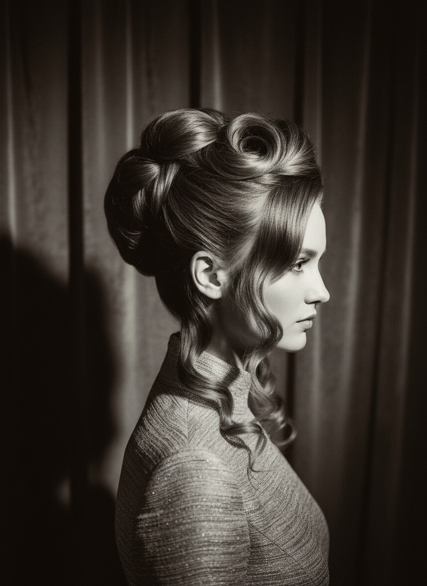 Artistic updo
