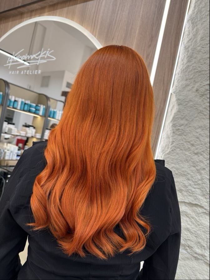 Hair Color custom χρωματική παλέτα στο Ikonomakis Hair Atelier