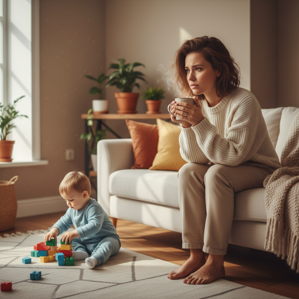 Parents at home