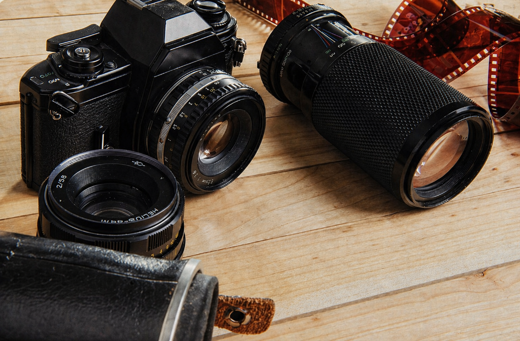 Vintage camera equipment