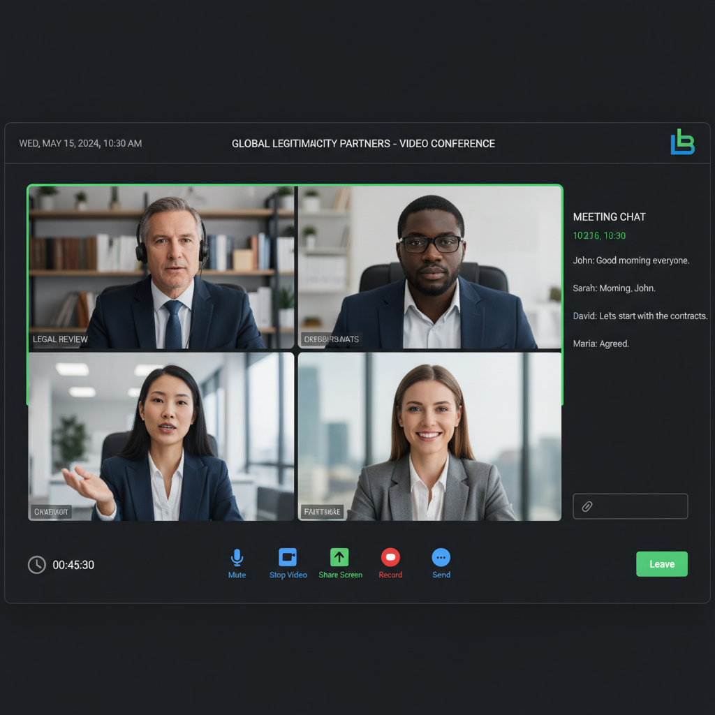Video Conferencing Interface