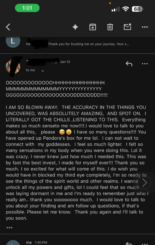 Client testimonial