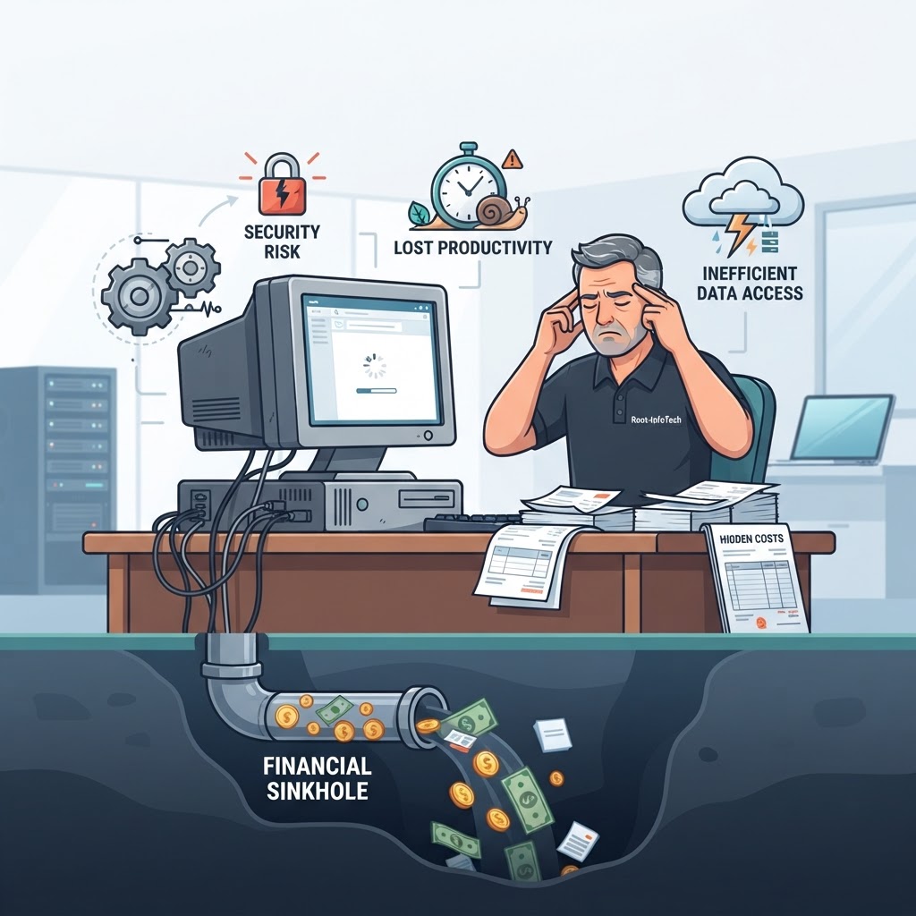 The 'Hidden' Costs of Keeping Old Computers Too Long