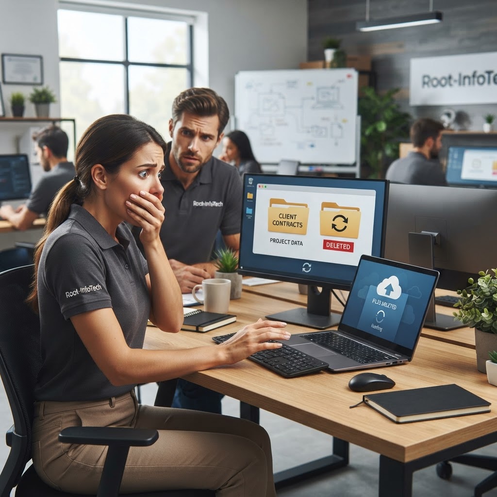 Is Your Business Data Actually Backed Up? The 'Oops' Test