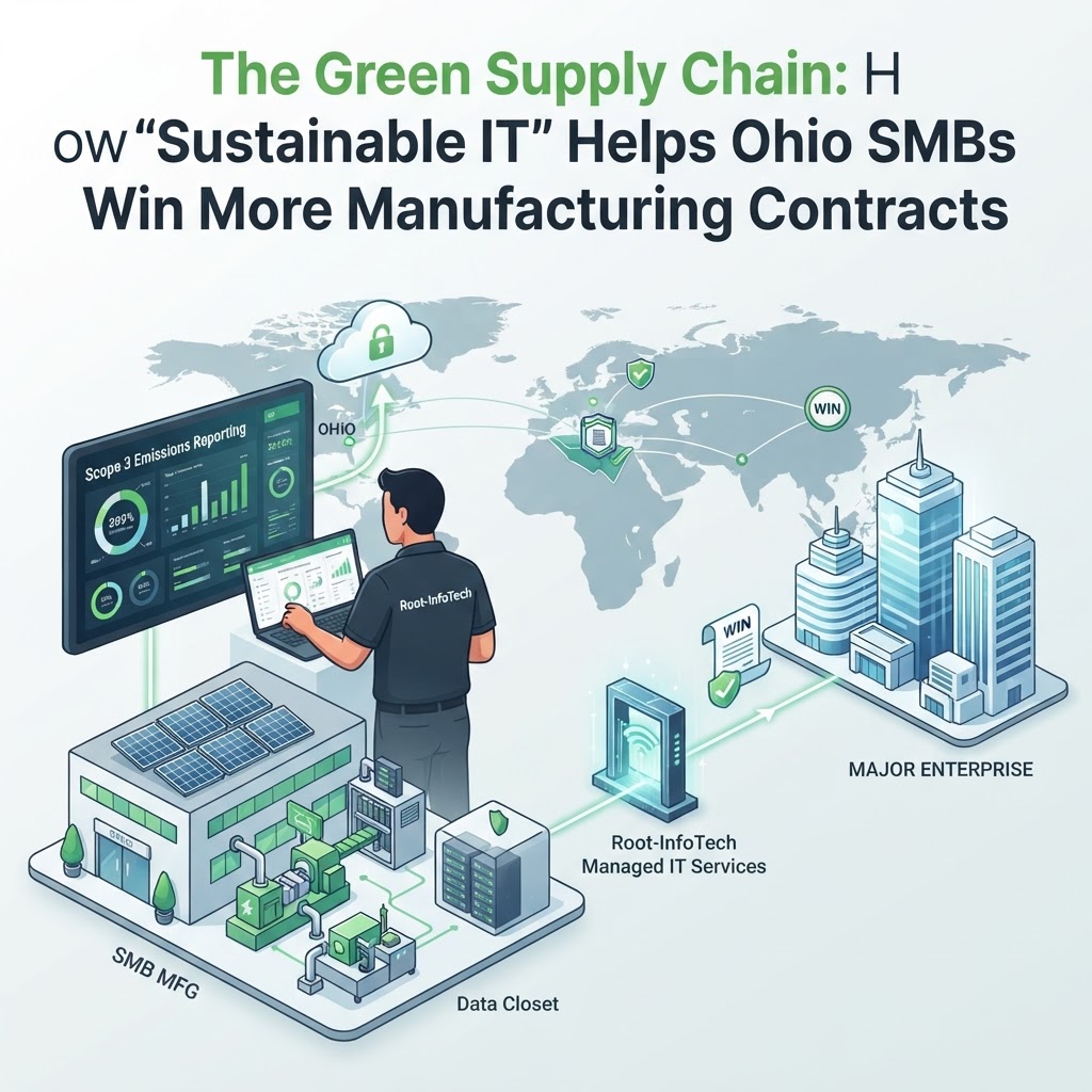The Green Supply Chain: How 'Sustainable IT' Helps Ohio SMBs Win More Manufacturing Contracts