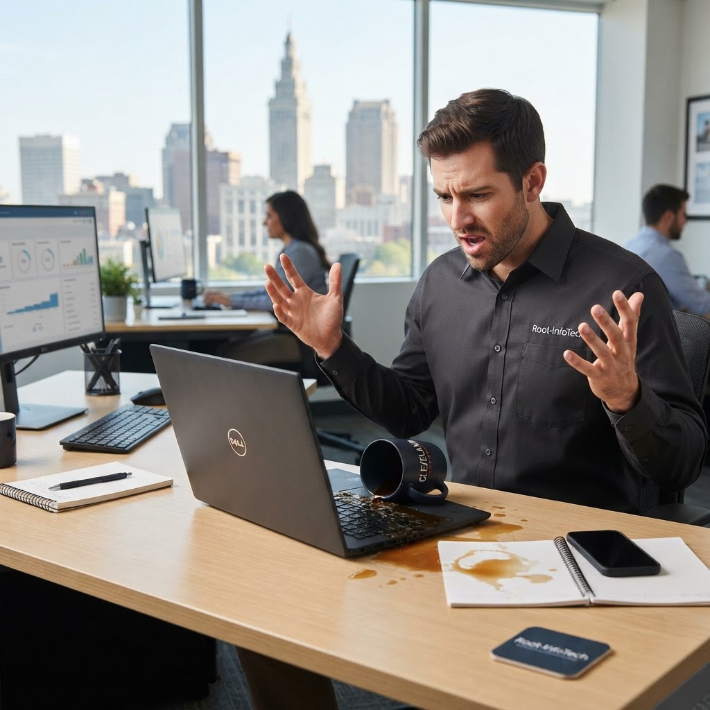 The 'Coffee Spill' Test: If Your Laptop Died Right Now, How Soon Could You Work Again?