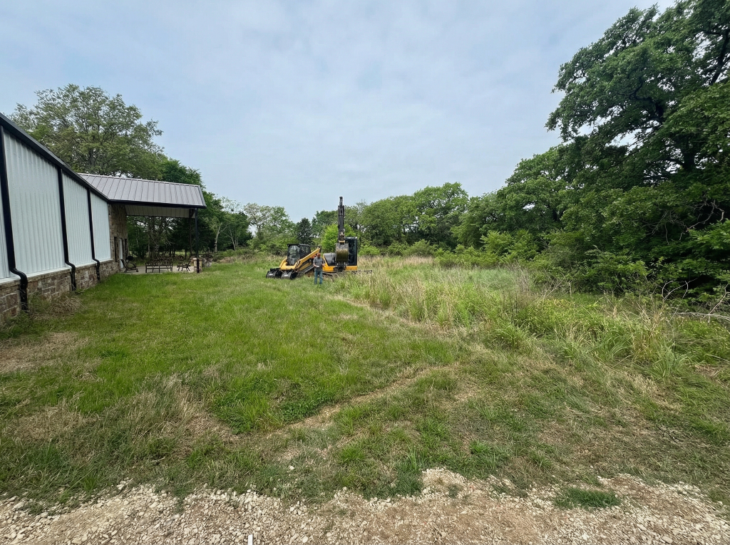 Project 2 before land clearing and site cleanup by Your Way Land Clearing LLC