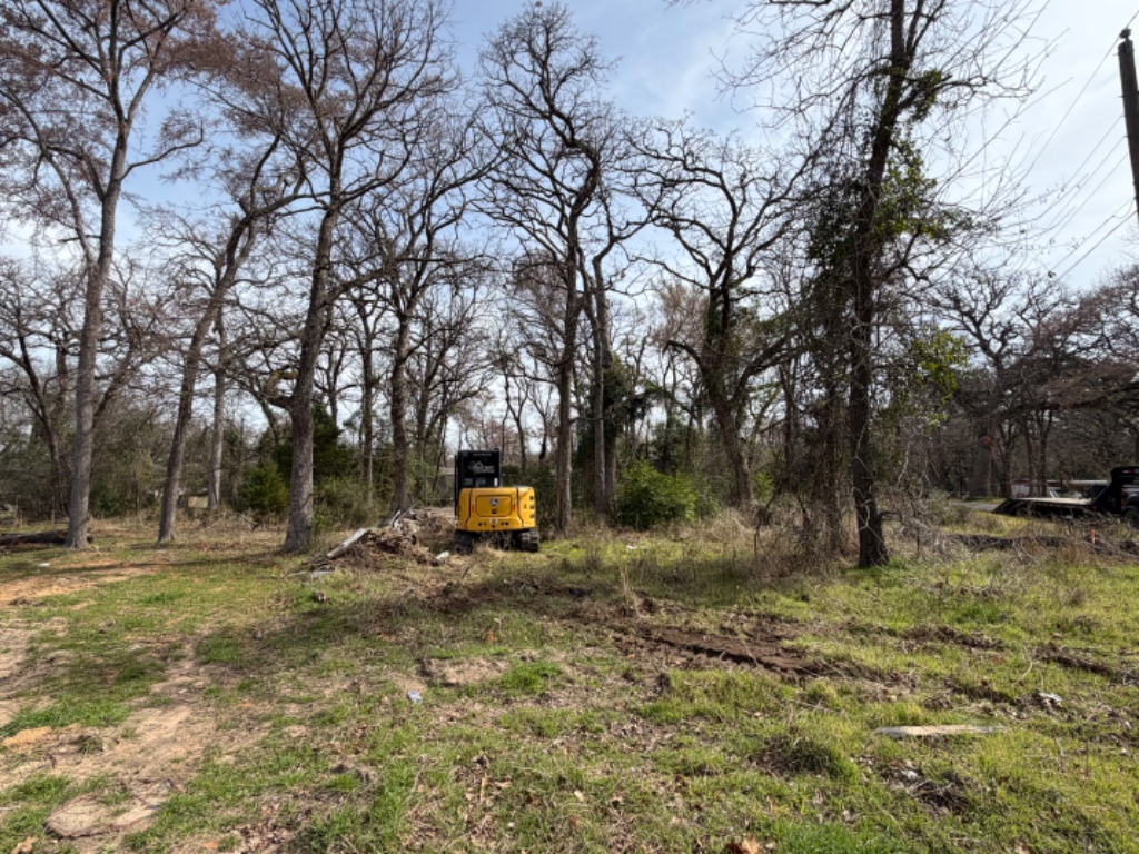 Project 1 before land clearing and site cleanup by Your Way Land Clearing LLC