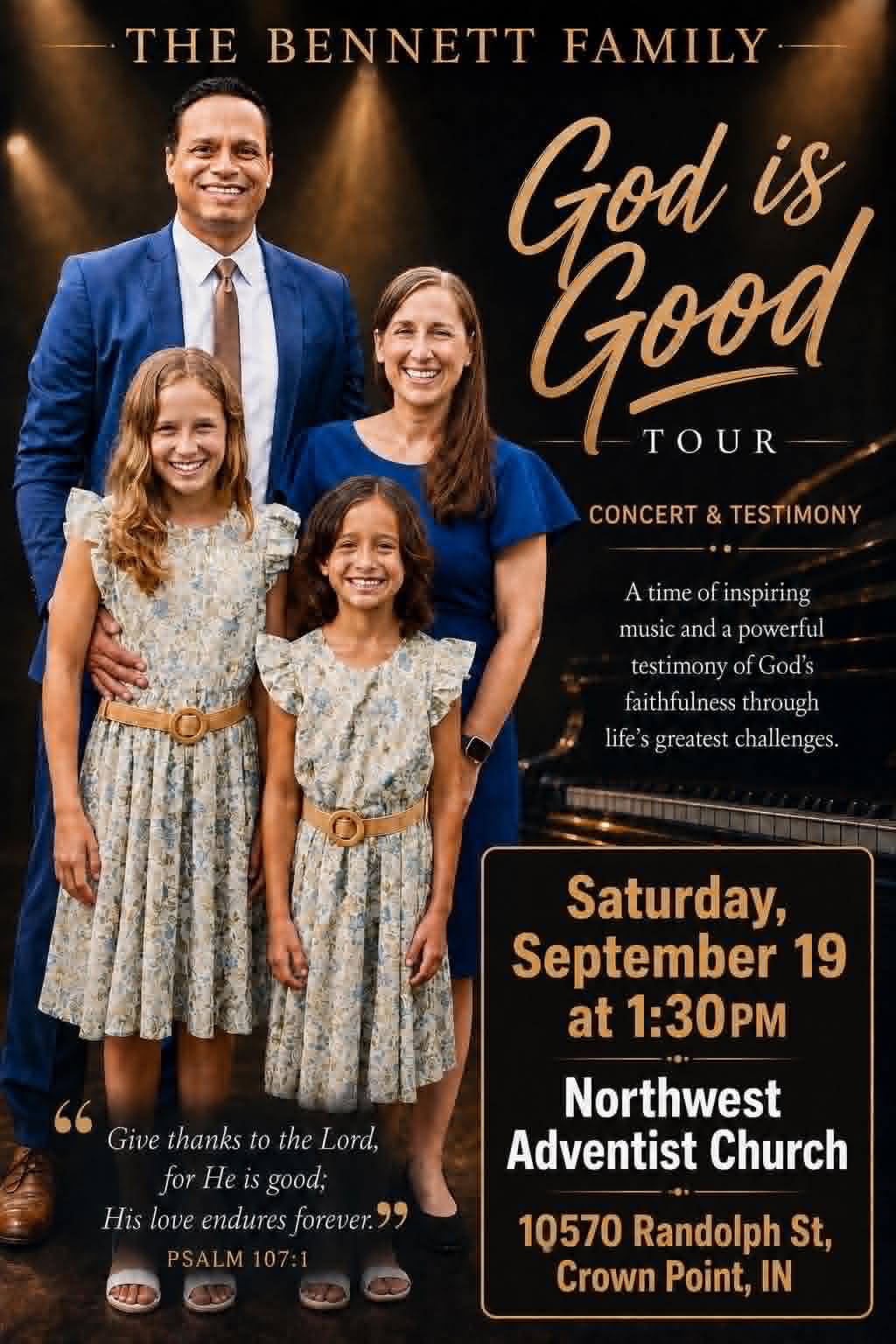 The Bennet Family — God is Good Tour