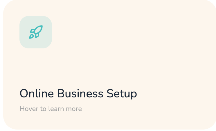 Online Business Setup