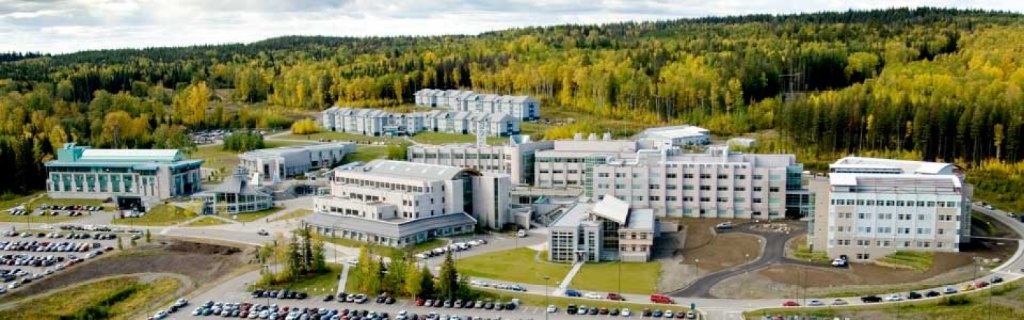 University of Northern BC campus