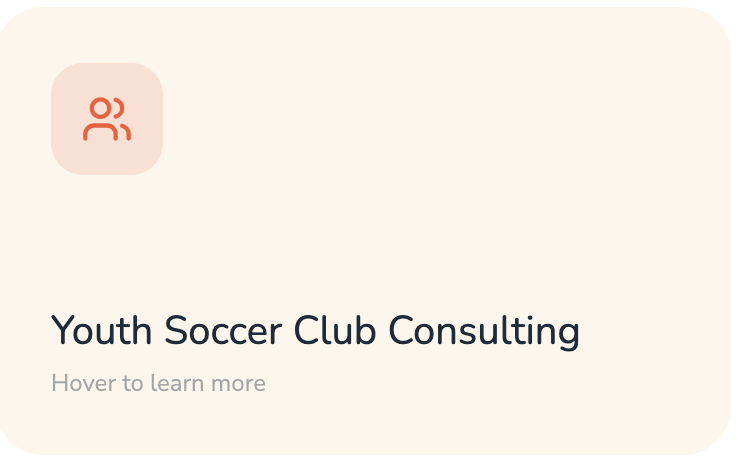 Youth Soccer Club Consulting