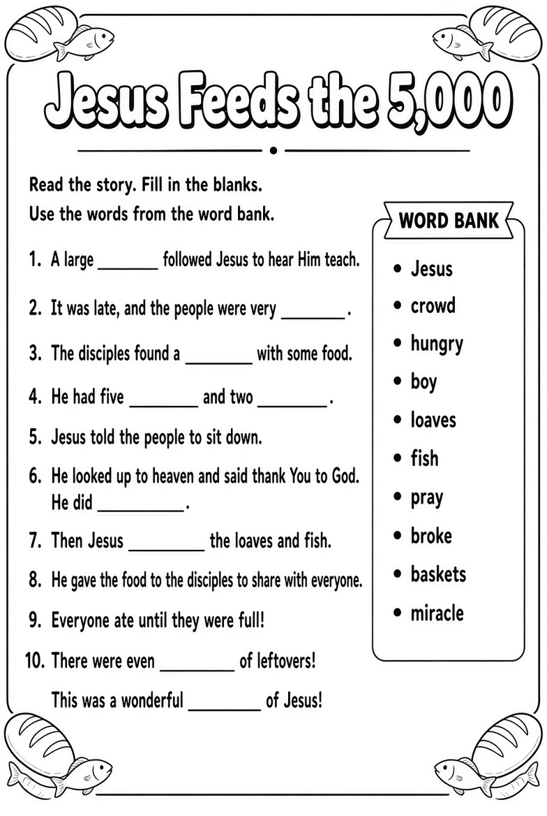 Jesus Feeds the 5,000