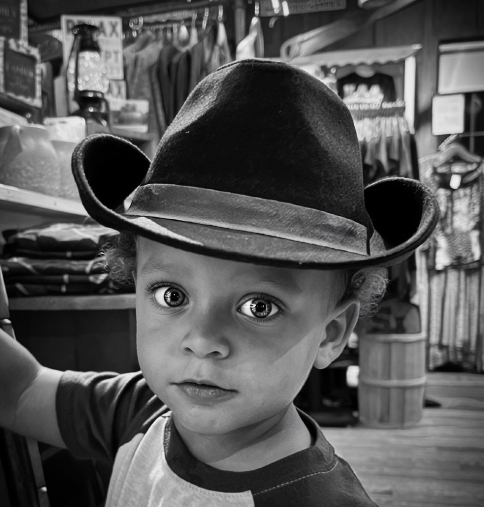 The Little Guy — Black & White
