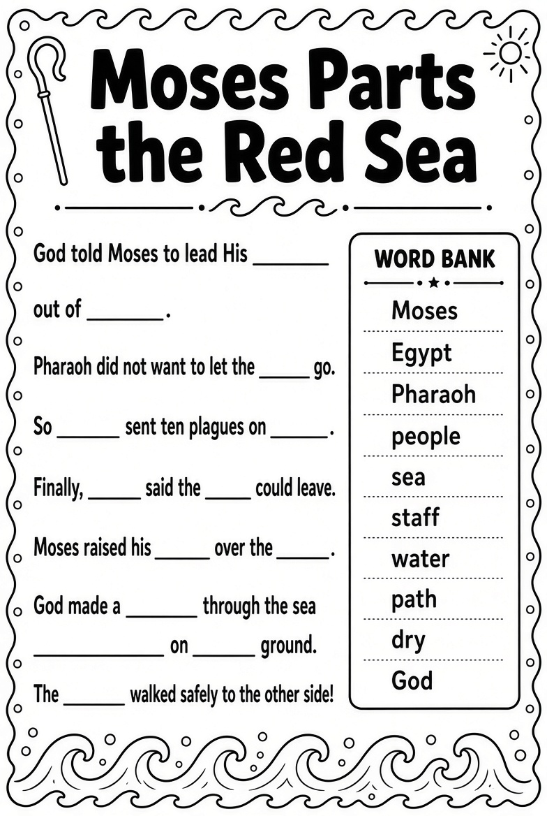 Moses Parts the Red Sea