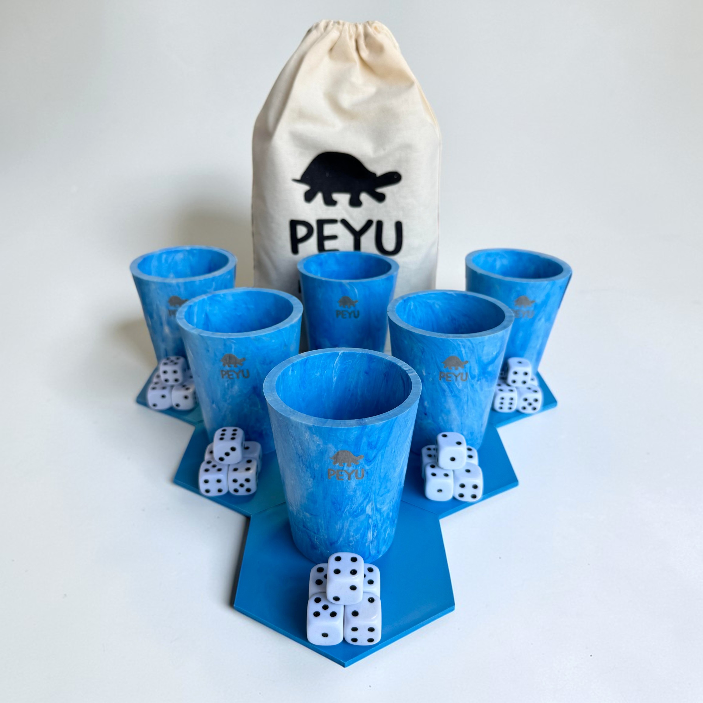 Pack de 6 Cachos + 6 Posacachos l CACHOS PEYU TODO TERRENO