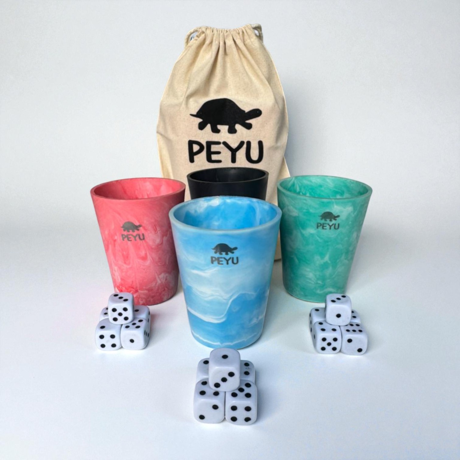 Pack de 4 Cachos PEYU | Plástico Reciclado