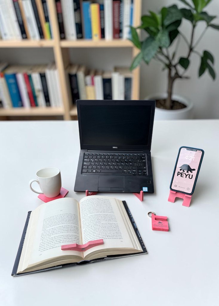 Pack Escritorio PEYU: home office 100% reciclado paso a paso