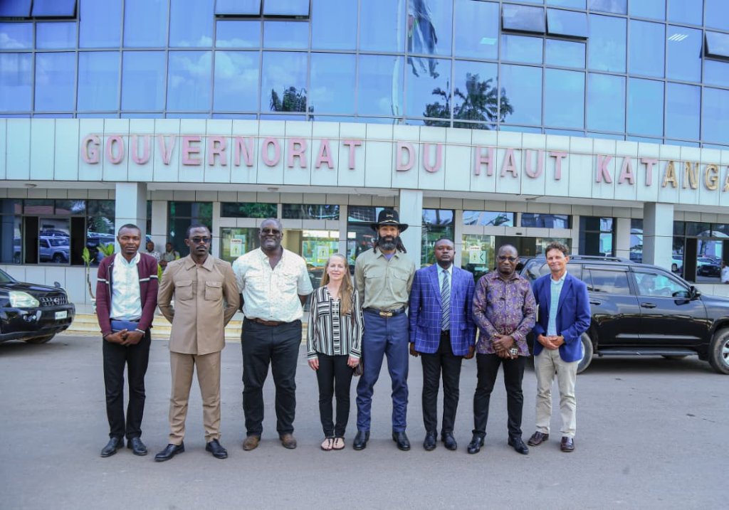 SILA delegation at Gouvernorat du Haut Katanga, DRC