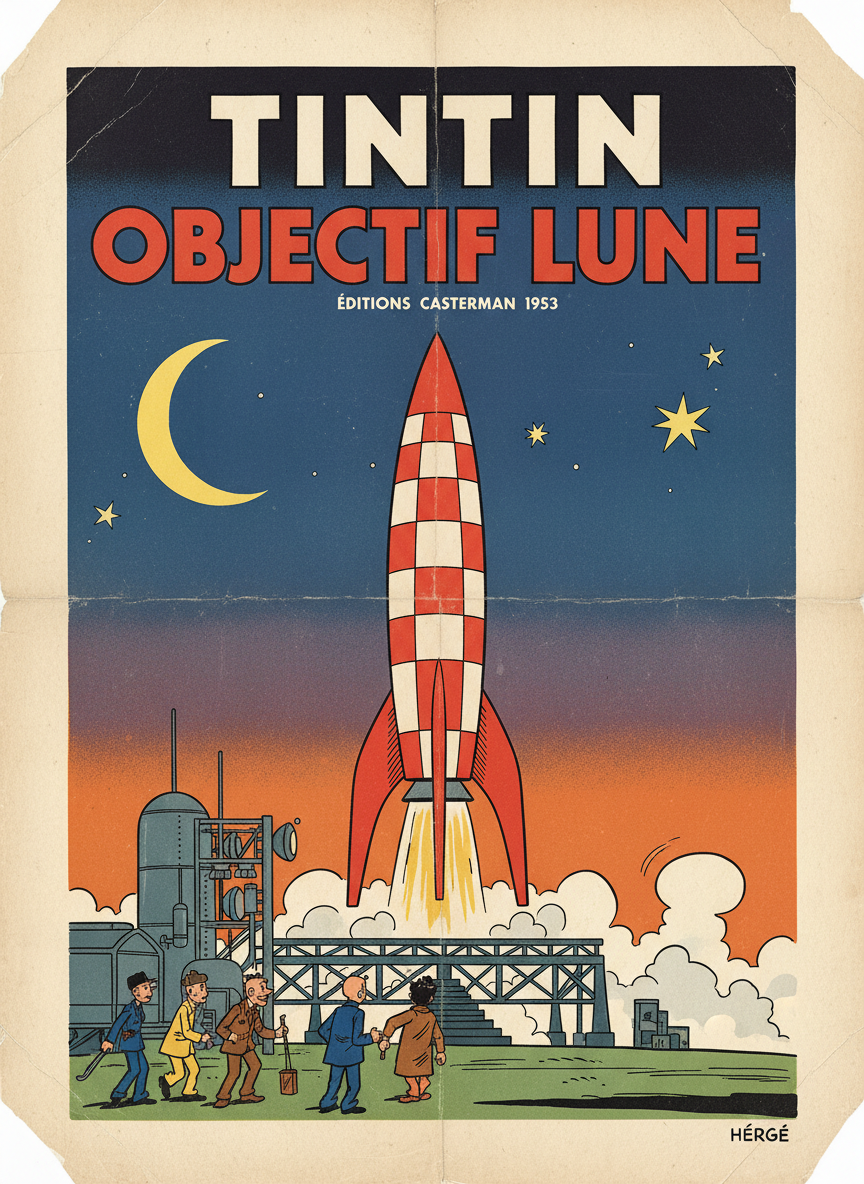 Tintin — Objectif Lune