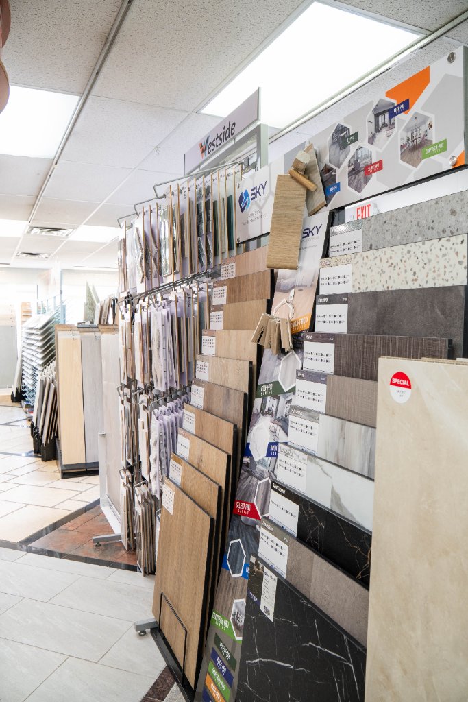 Westside tile brand display