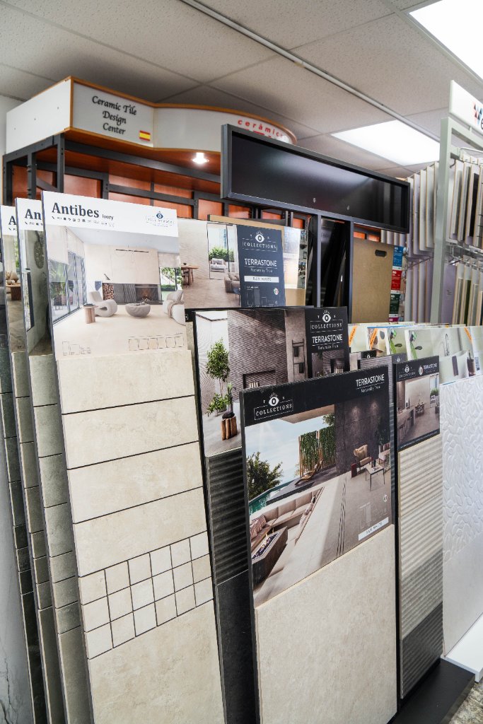 Terrastone collection display