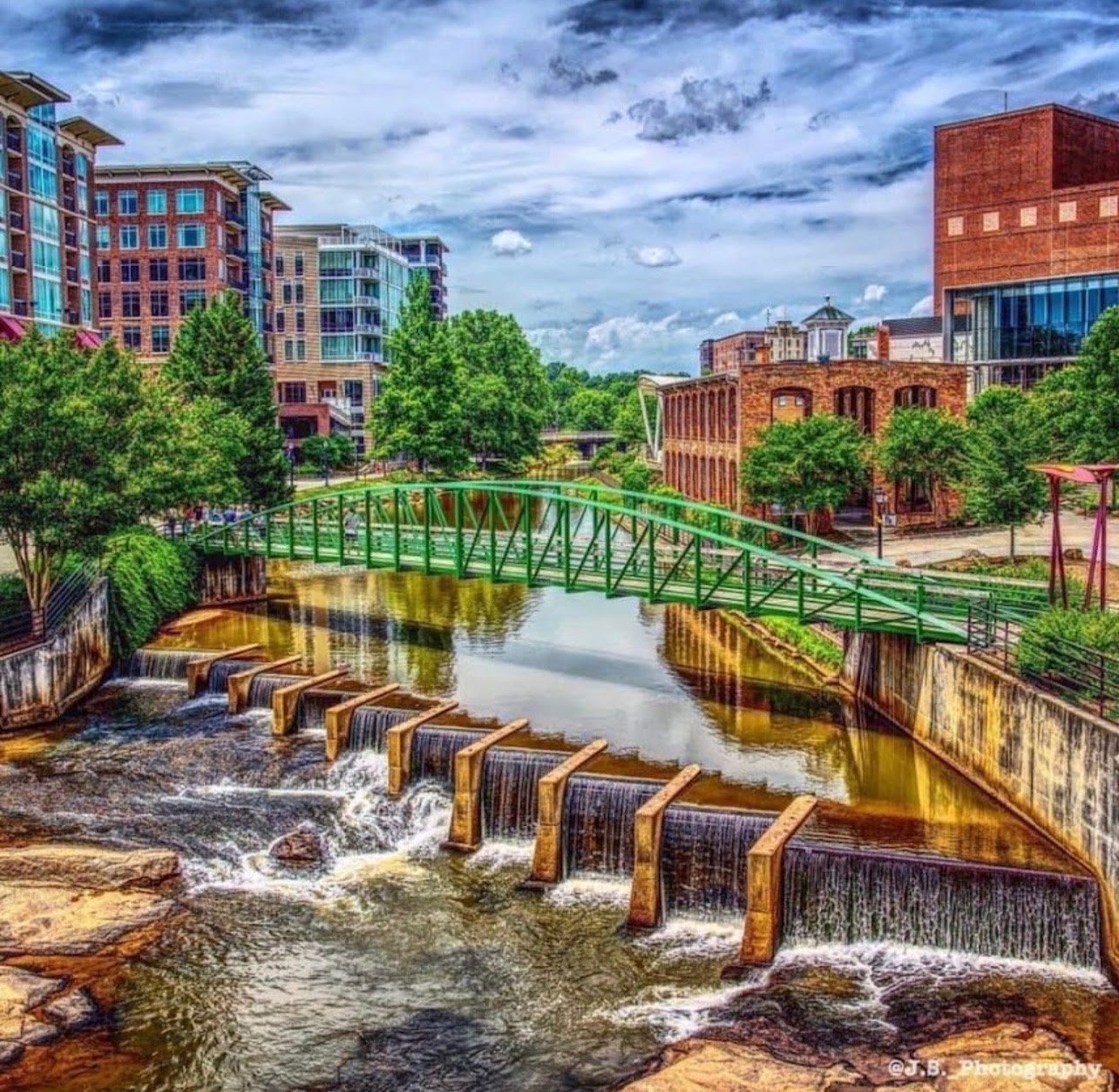 Falls Park on the Reedy, Greenville, South Carolina