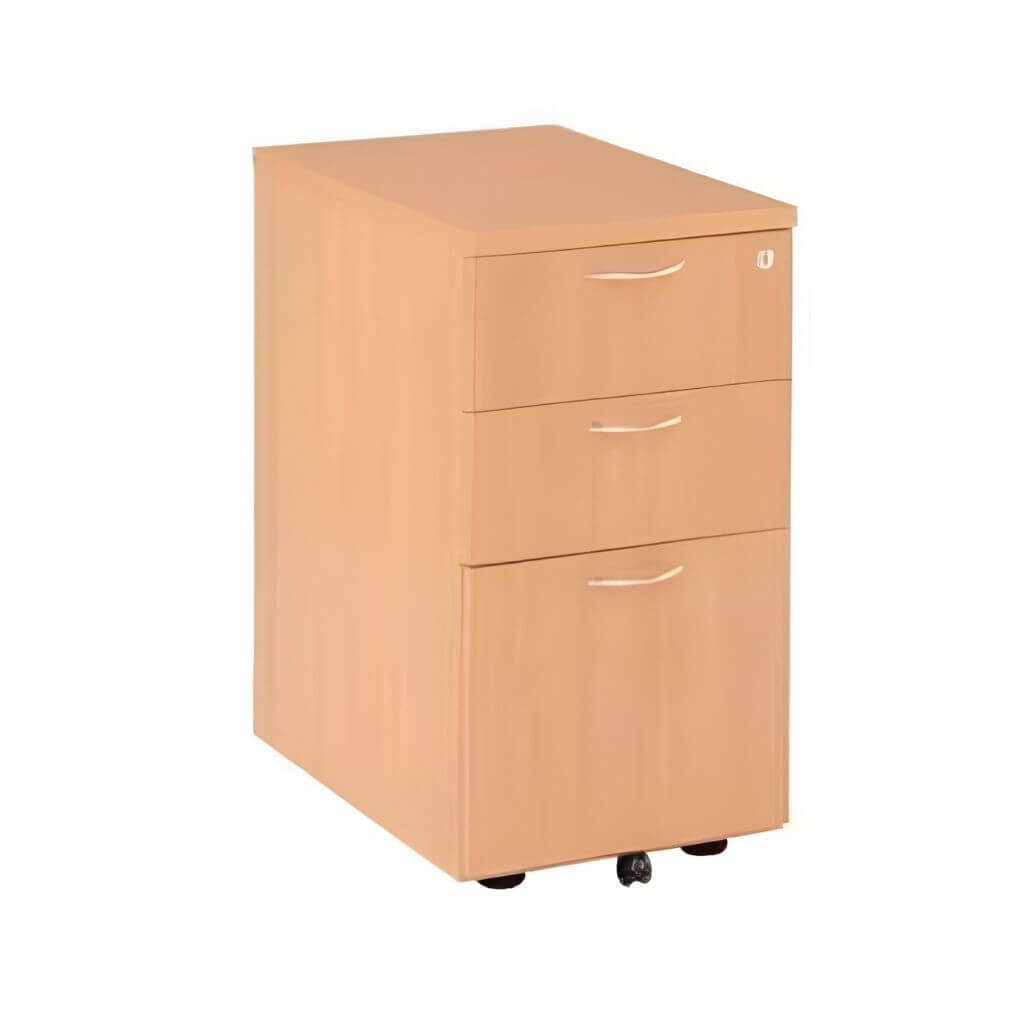 Mobile Teacher Storage Cart Wood