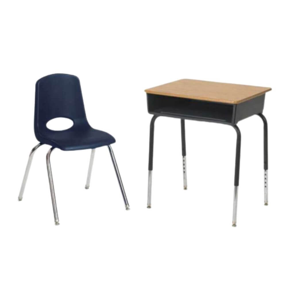 Basic Student Desk and Chair Set