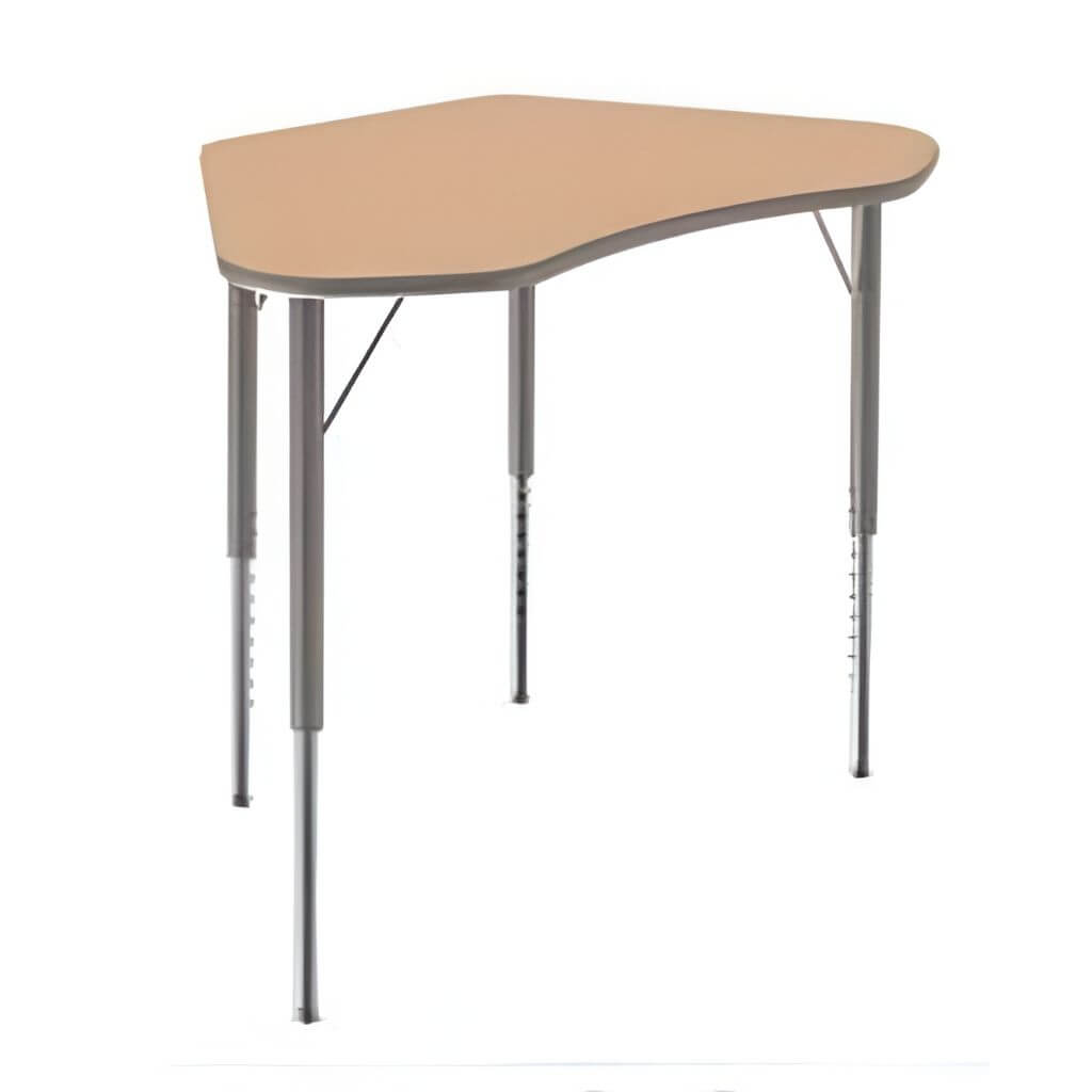 Compact Angular Student Desk