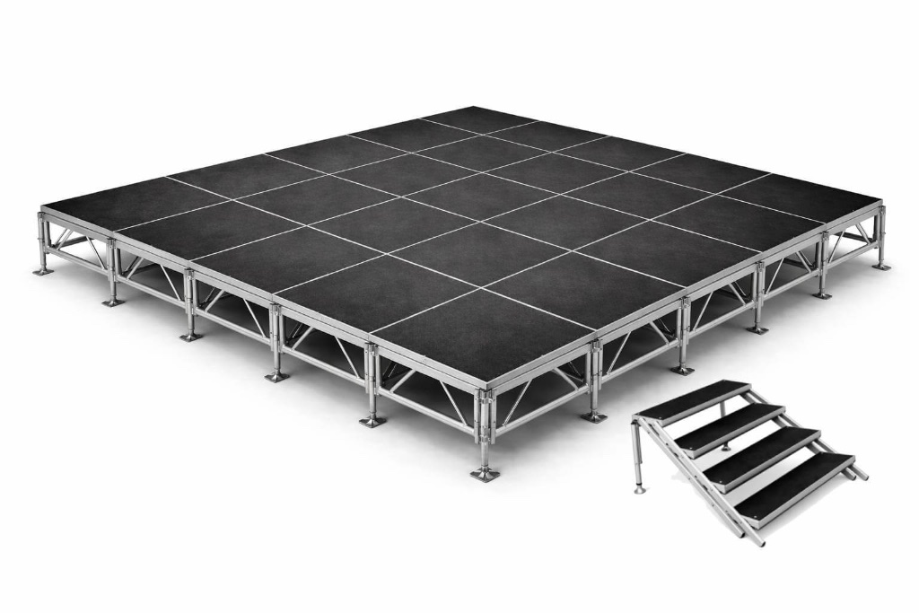 20' × 20' Stage Kit — Stairs