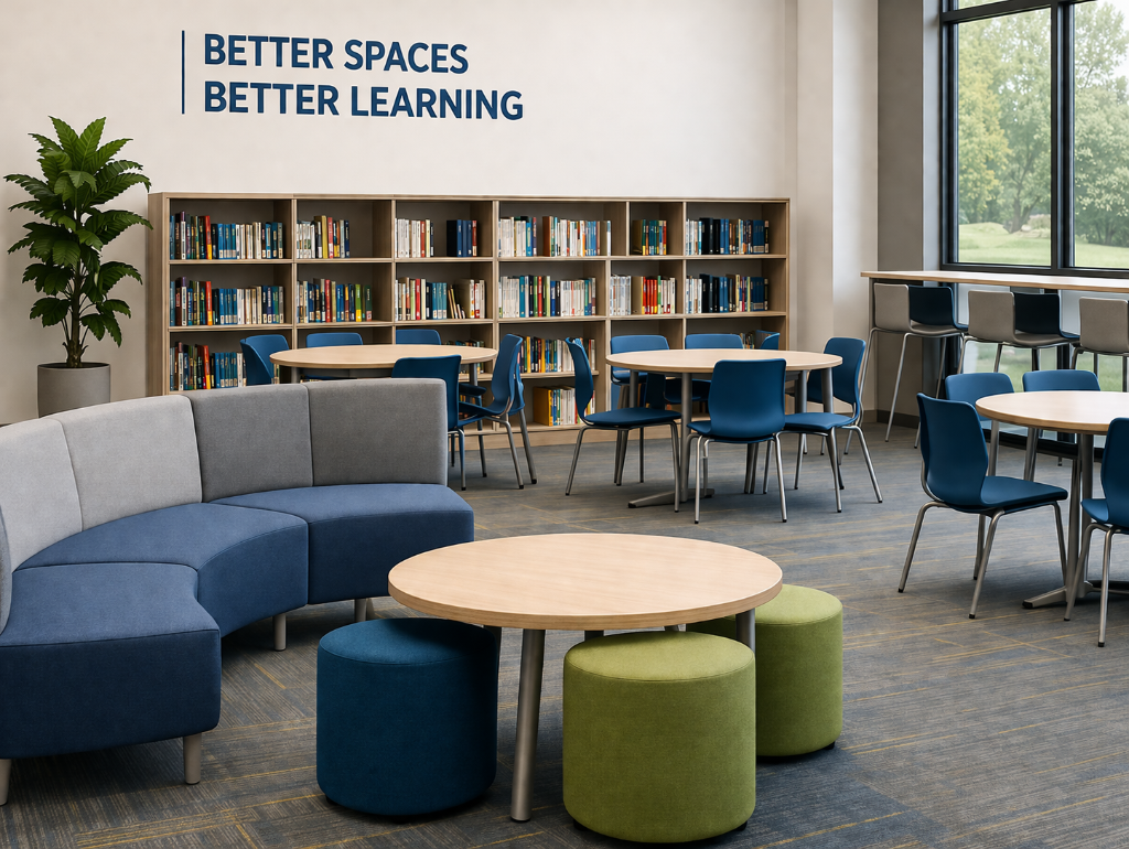 School Center school library furniture
