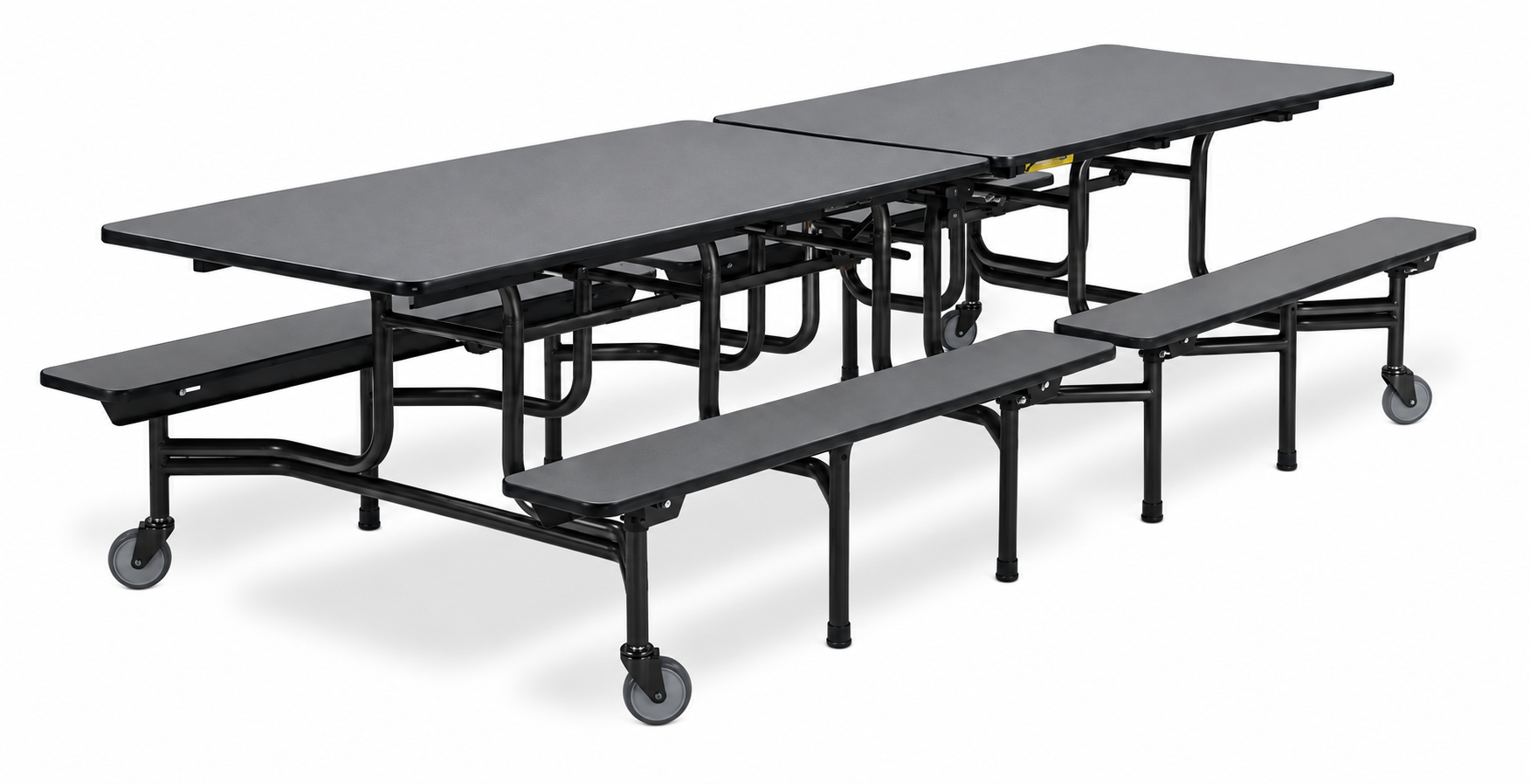 Bench Style Cafeteria Table — 8 ft