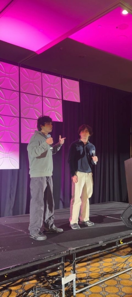 Founders on stage