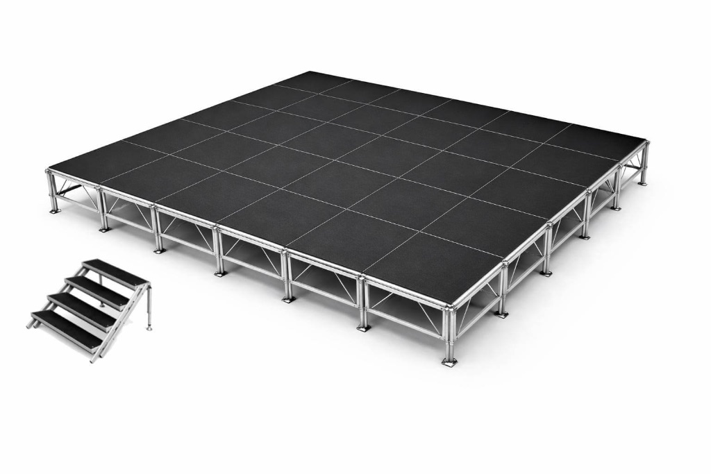 20' × 24' Stage Kit — Stairs