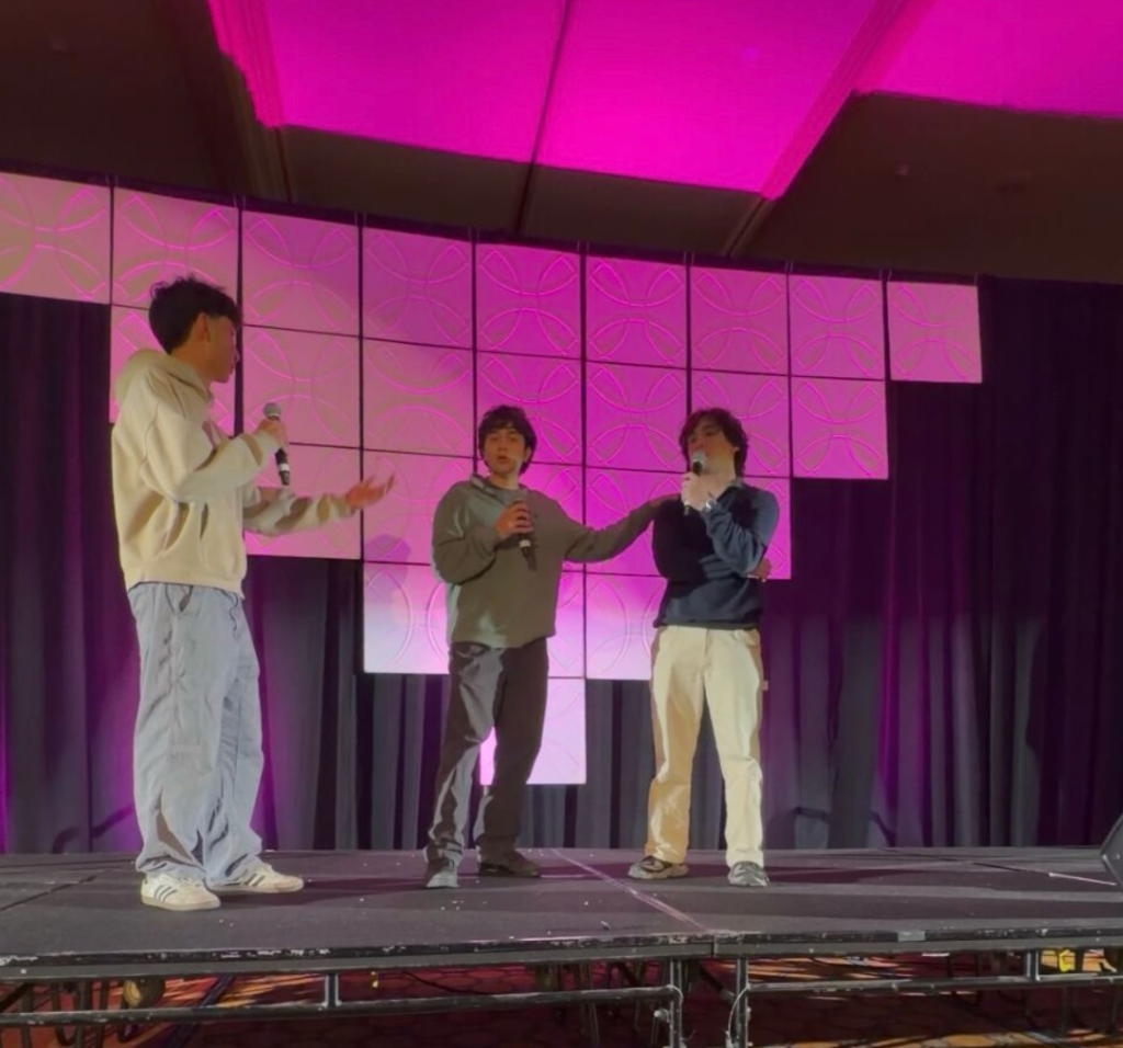 Sharing Our Ideas on Stage