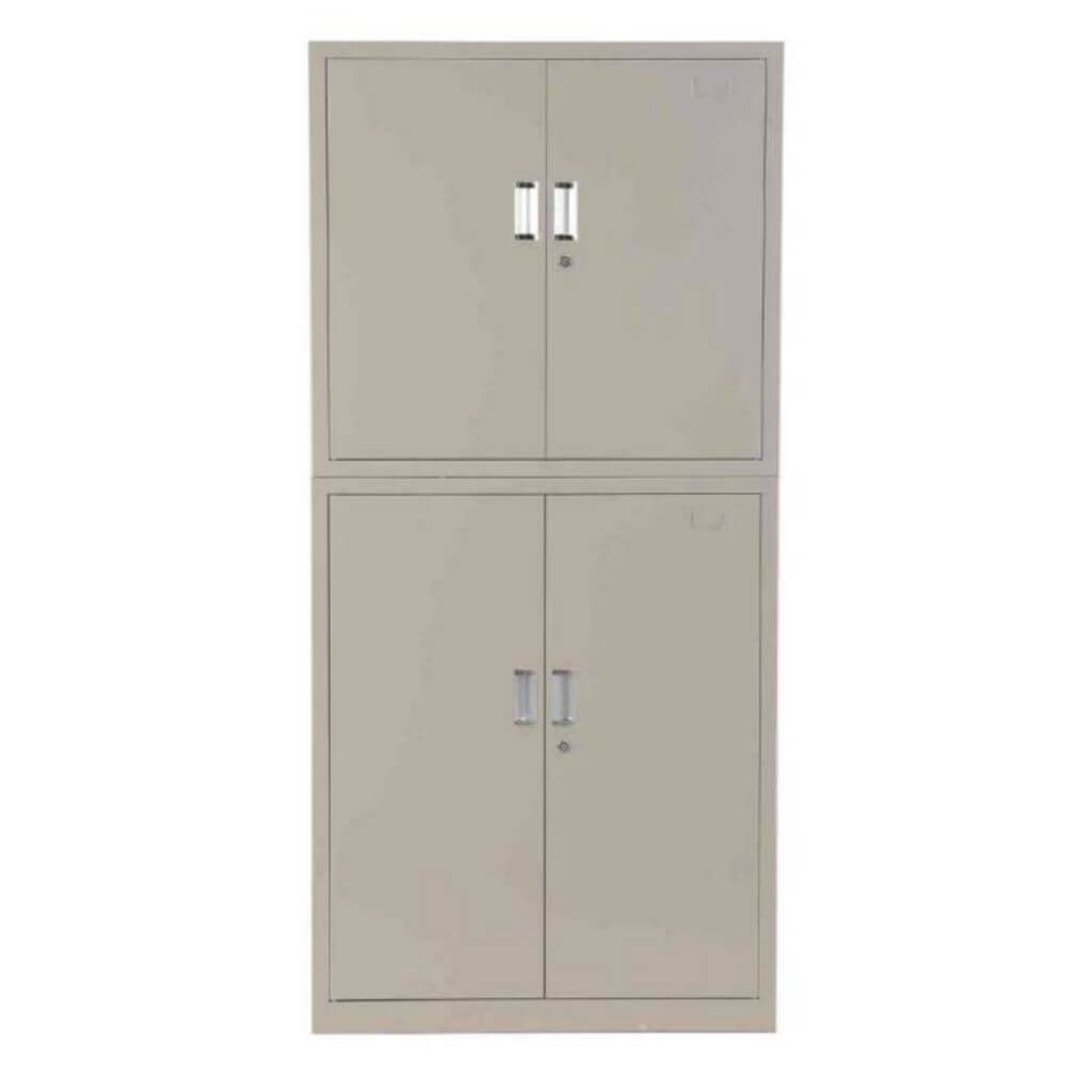Two-Level Metal Storage Cabinet