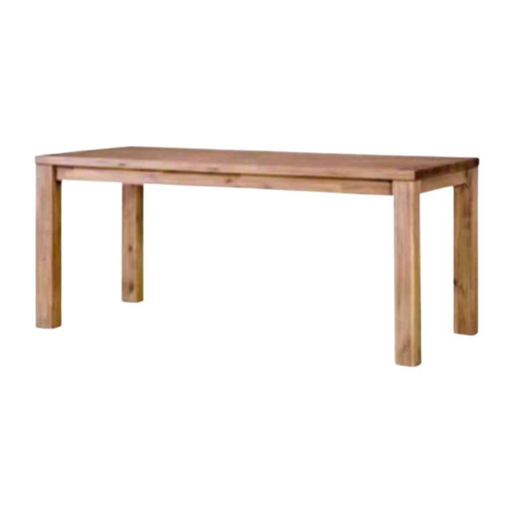 Medium Wood Rectangular Work Table