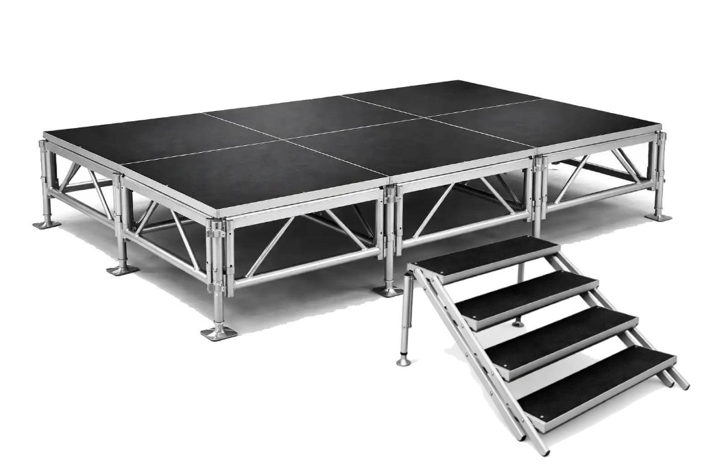 8' × 12' Stage Kit — Stairs