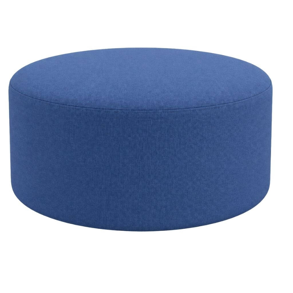 Low Profile Round Lounge Ottoman