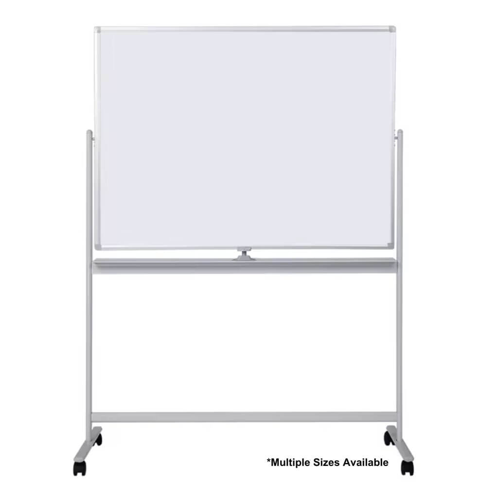 Mobile Reversible Whiteboard Aluminum