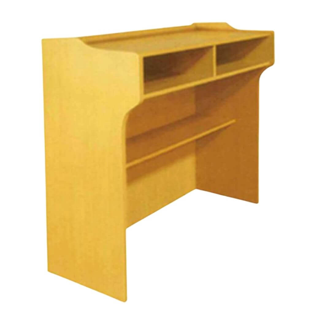 Maple Reception Counter Desk