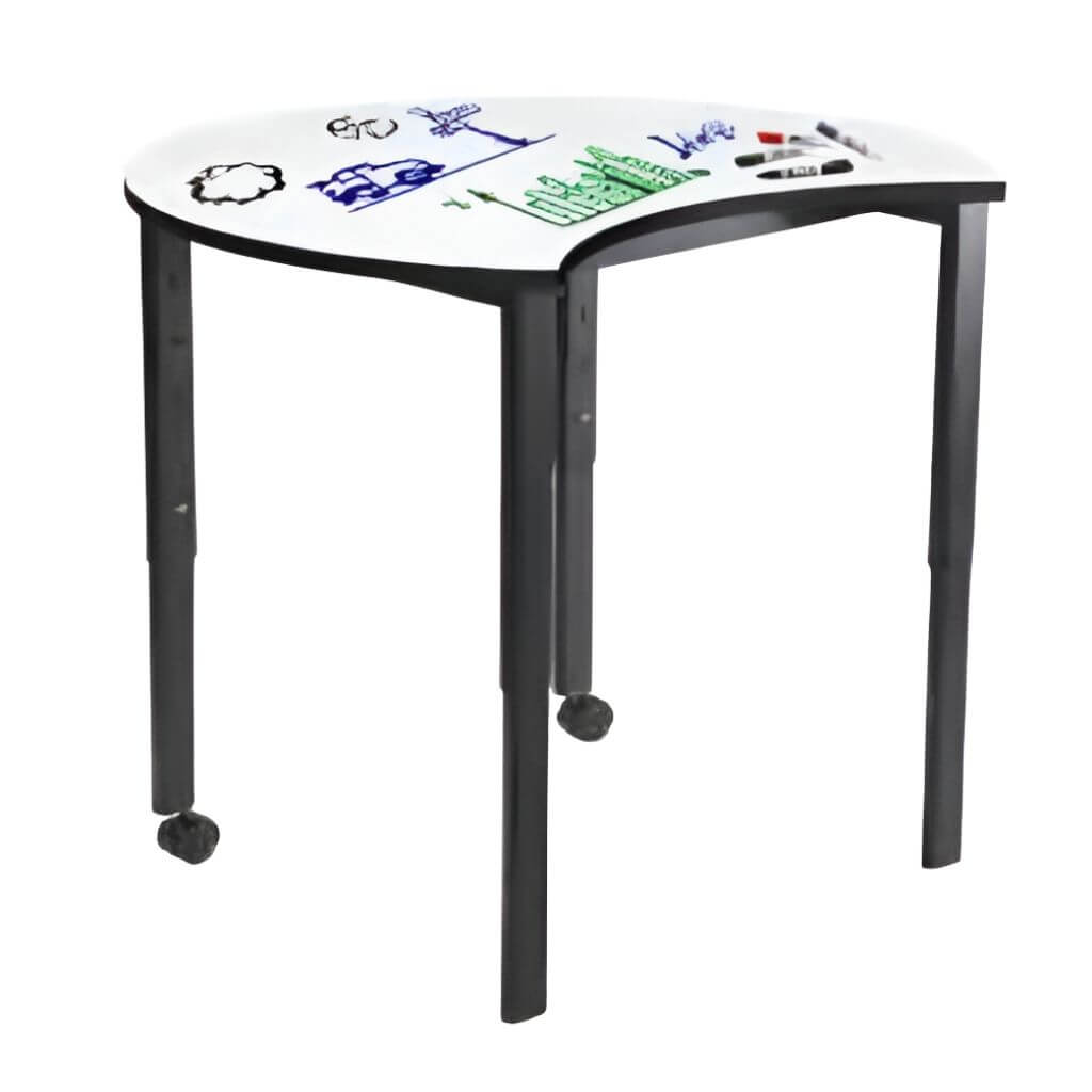 Compact Dry Erase Student Desk