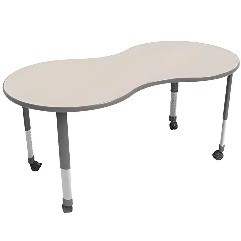 Kidney Collaborative Table with Casters
