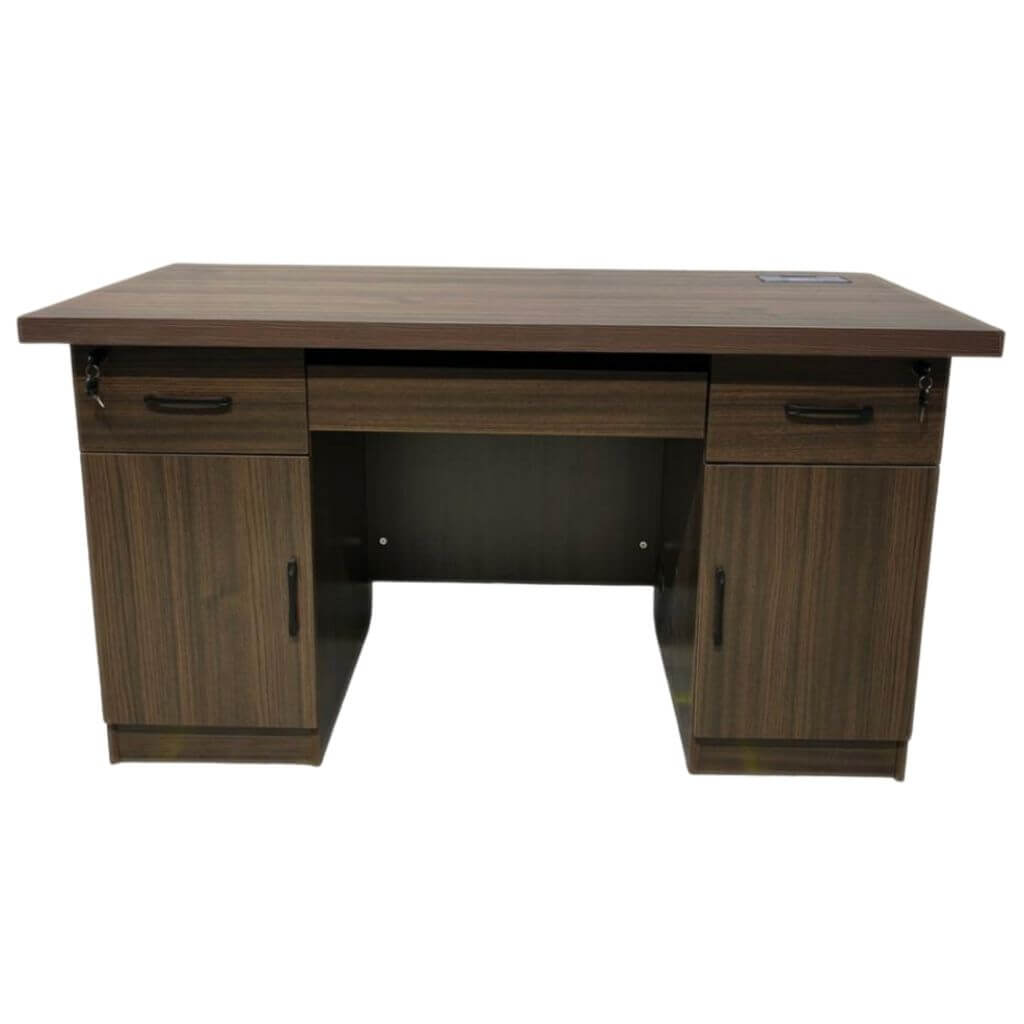 Executive Double-Pedestal Desk Storage Drawers