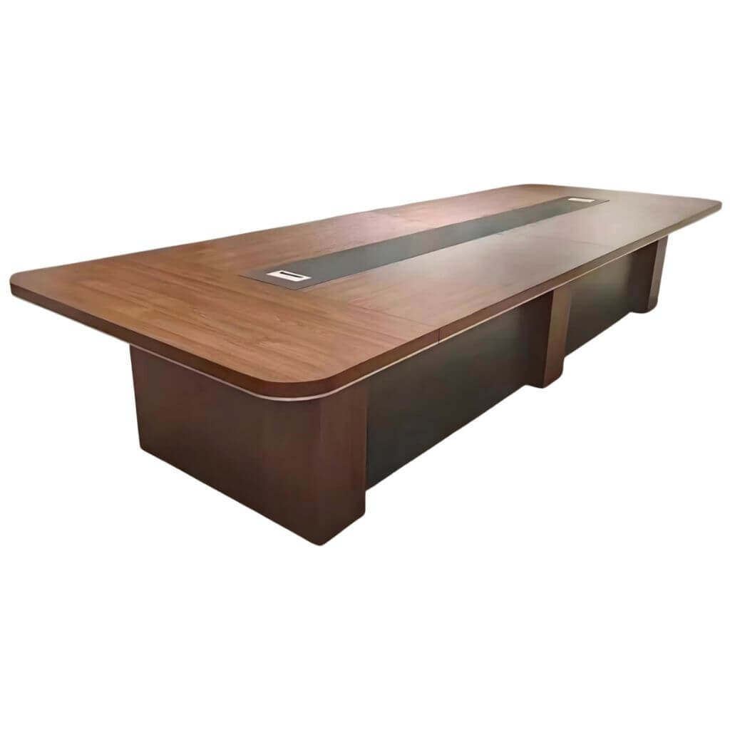 Boardroom Conference Table Integrated Cable Access
