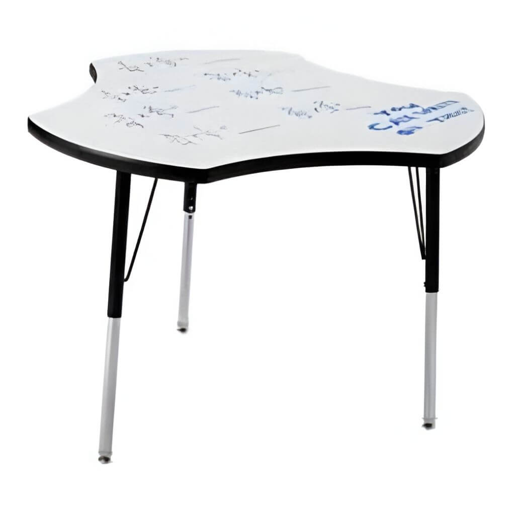 Dry Erase Cutout Circle Activity Table