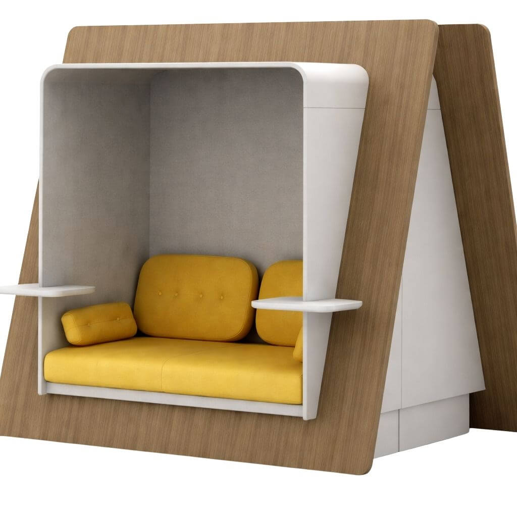 A-Frame Lounge Privacy Booth