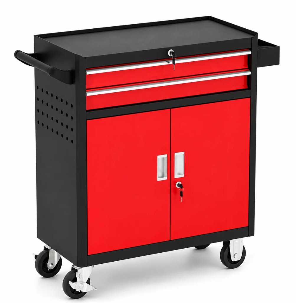2-Drawer Mobile Tool Cabinet